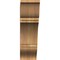 Ekena Millwork Thorton Traditional Rough Sawn Bracket, Western Red Cedar, 6"W x 20"D x 20"H BKT06X20X20THR01RWR - alternate 2